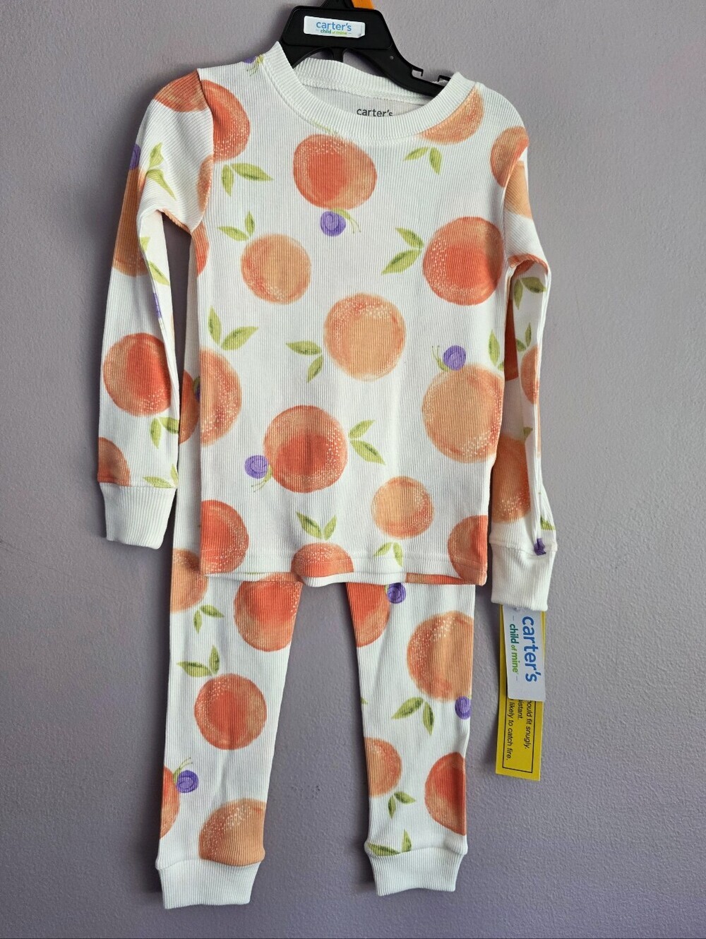 New Carter's Child of Mine Toddler girl 4t cotton 2 pieces Pajama set